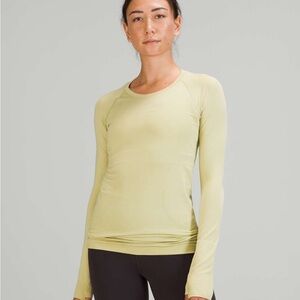 Lululemon Swiftly Tech Long Sleeve 2.0 in Dew Green